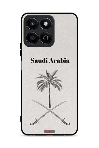 Tolwak غطاء حماية لهاتف Honor Play 60 Plus 5G - لوحة فنية لتوقيع المملكة العر...