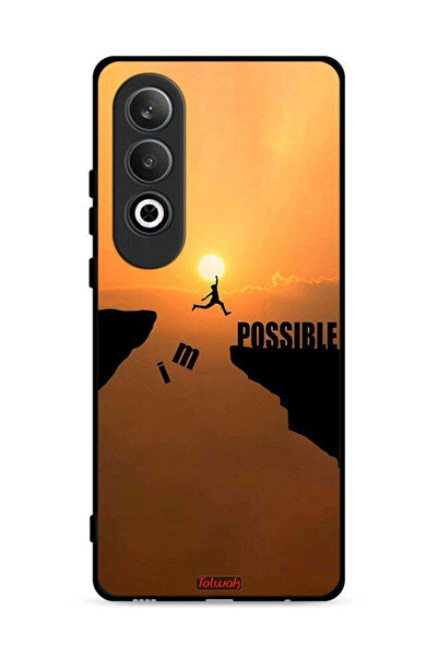 Tolwak غطاء حماية لهاتف Oppo K12 5G مطبوع عليه عبارة "أنا ممكن"