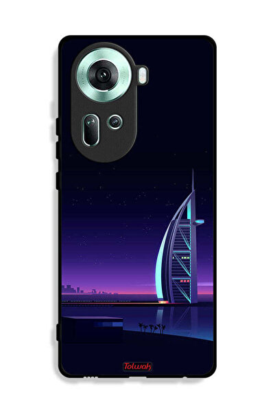 Tolwak غطاء حماية لهاتف Oppo Reno11 5G - فن برج العرب الرقمي