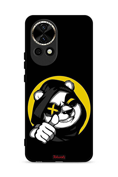 Tolwak غطاء حماية لهاتف هواوي نوفا 13 5G بتصميم قطة لطيفة بلون المارشميلو