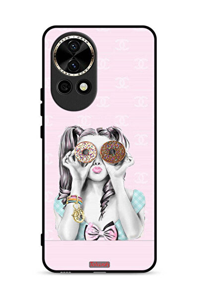 Tolwak Huawei nova 13 5G Protective Case Cover Holding Two Donuts