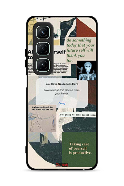 Tolwak غطاء حماية لهاتف Infinix Hot 50 5G اسمح لنفسك بالنمو