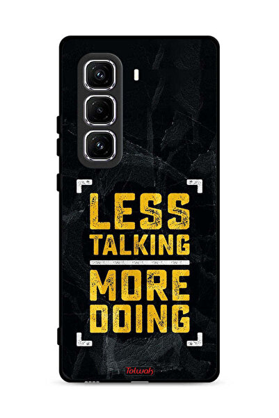 Tolwak غطاء حماية لهاتف Infinix Hot 50 Pro Plus 4G - أقل كلامًا وأكثر فعلًا