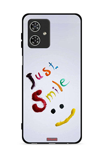 Tolwak غطاء حماية لهاتف موتورولا موتو جي 54 5G - ابتسامة فقط