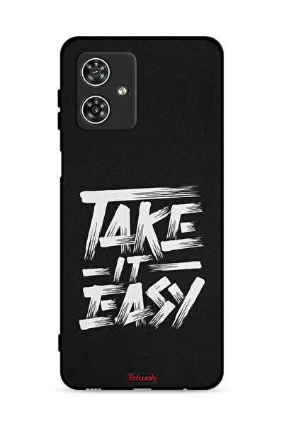 Tolwak غطاء حماية لهاتف موتورولا موتو جي 54 5G - Take It Easy