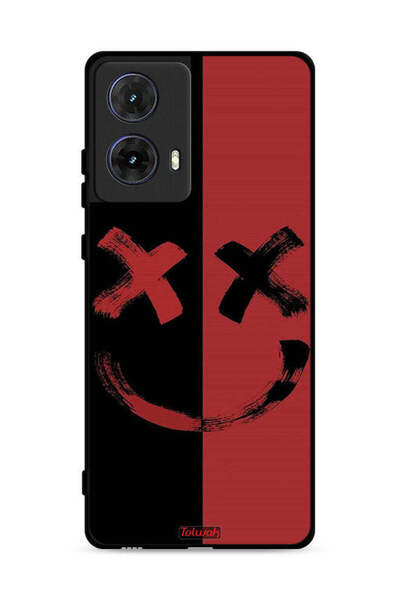 Tolwak غطاء حماية لهاتف موتورولا موتو جي 85 5G بنمط مارشميلو الفني