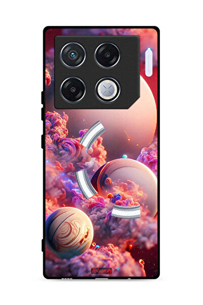 Tolwak غطاء حماية لهاتف Infinix GT 20 Pro 5G بطبعة غيوم وفن تجريدي