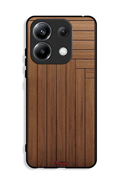 Tolwak غطاء حماية لهاتف شاومي ريدمي نوت 13 برو 4G بنمط الباب