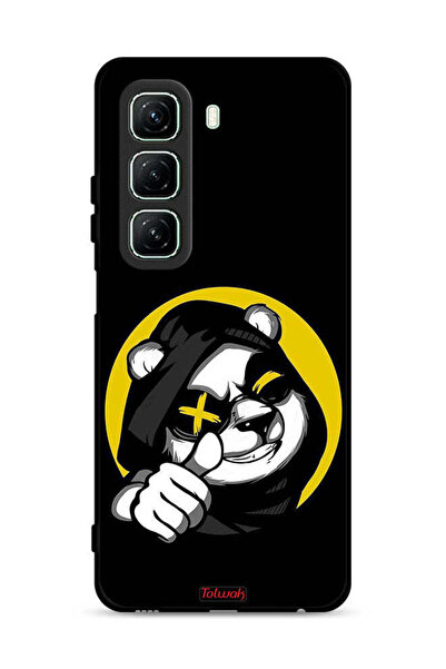 Tolwak غطاء حماية لهاتف Infinix Hot 50 5G بتصميم قطة مارشميلو لطيفة