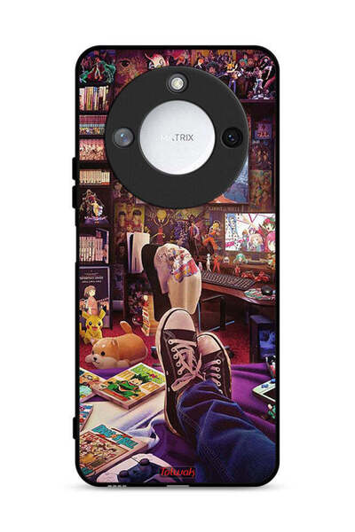 Tolwak غطاء حماية لهاتف Honor X9c Smart 5G - منطقة كوميدية