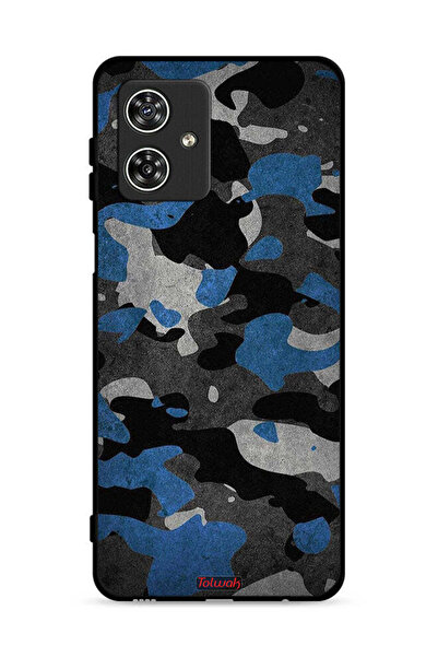 Tolwak غطاء حماية لهاتف موتورولا موتو جي 54 5G بنمط مموه