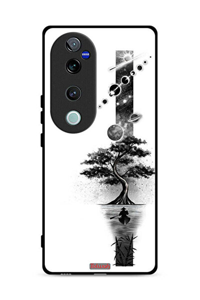 Tolwak غطاء حماية Vivo S19 Pro 5G بتصميم فن الأرض والفضاء