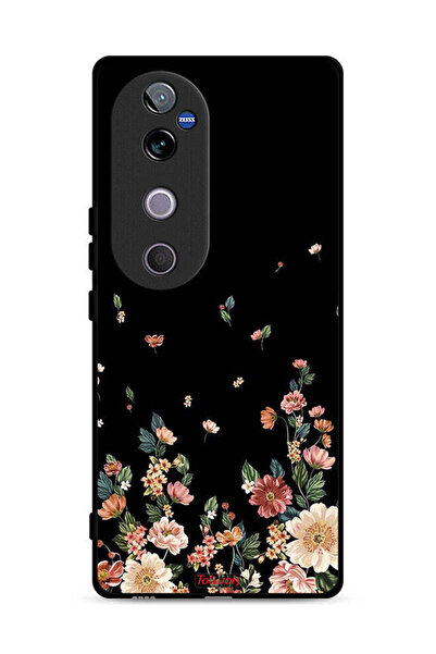 Tolwak Vivo V40 5G Protective Case Cover Small Flowers In Bottom