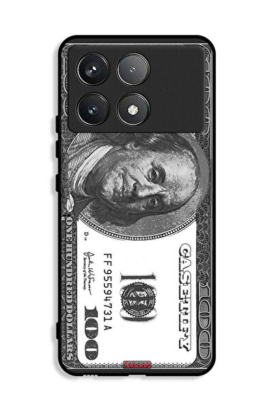 Tolwak غطاء حماية لهاتف Xiaomi Poco X6 Pro 5G بنقشة الدولار