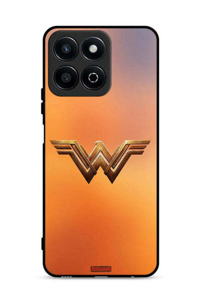 Tolwak غطاء حماية لهاتف Honor Play 60 Plus 5G بشعار Wonder Women