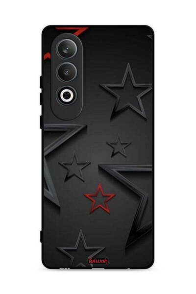 Tolwak غطاء حماية بنقشة نجوم لهاتف OnePlus Nord CE4 5G