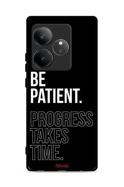 Tolwak غطاء حماية Realme GT 6 5G كن صبورًا فالتقدم يستغرق وقتًا