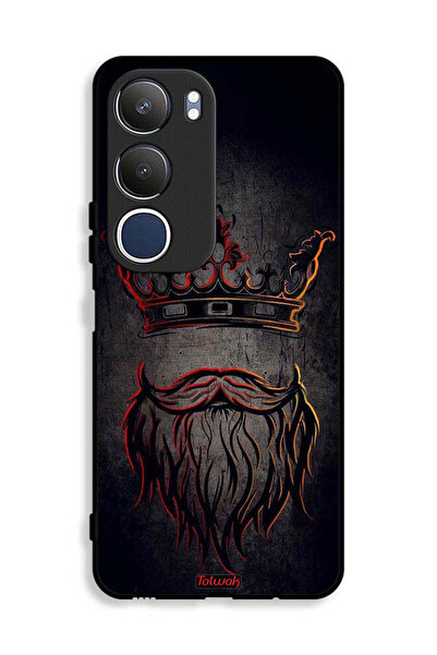 Tolwak غطاء حماية لهاتف Vivo Y19s 4G بتصميم ملكي