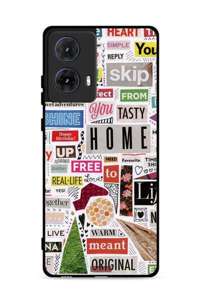 Tolwak Motorola Moto G85 5G Protective Case Cover Meant Original Stickers