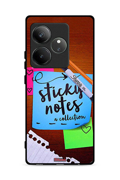 Tolwak غطاء حماية لهاتف Realme GT Neo6 SE 5G مع ملاحظات لاصقة