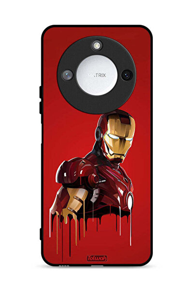 Tolwak غطاء حماية Honor X60 5G برسومات الرجل الحديدي