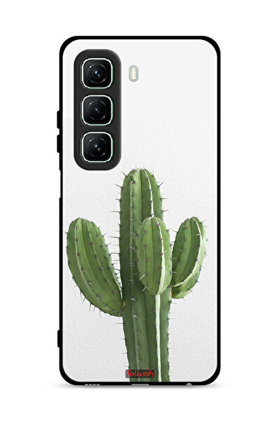 Tolwak غطاء حماية لهاتف Infinix Hot 50 5G بنقشة نبات الصبار