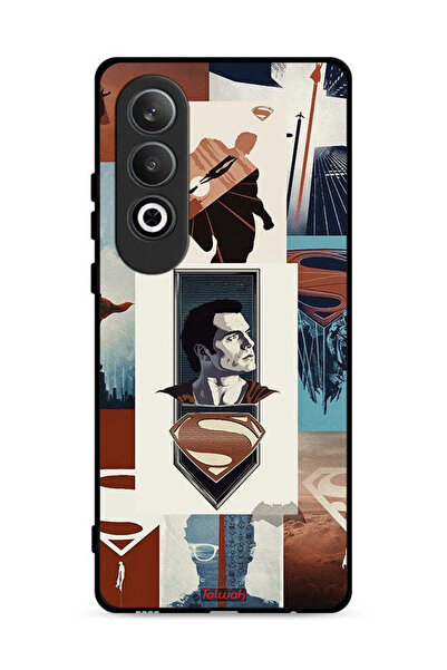 Tolwak غطاء حماية لهاتف OnePlus Nord CE4 5G برسومات سوبرمان