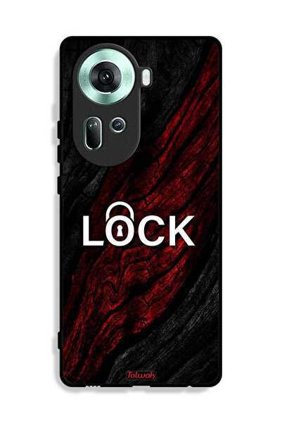 Tolwak غطاء حماية لهاتف Oppo Reno11 5G مع قفل