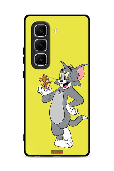 Tolwak غطاء حماية لهاتف Infinix Hot 50 Pro Plus 4G بتصميم توم وجيري