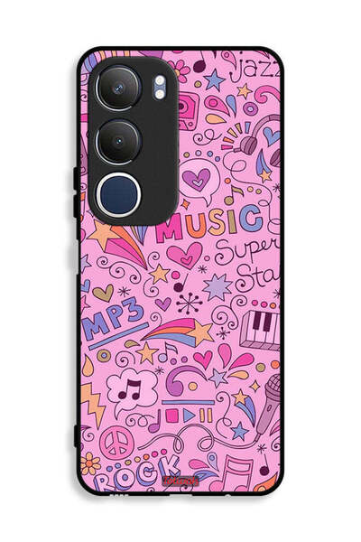 Tolwak غطاء حماية لهاتف Vivo Y19s 4G - علامات موسيقية