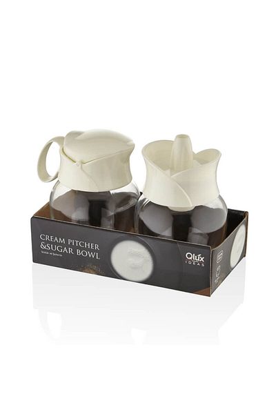 Mons Qlux Milk Jug Sugar Bowl Set Powdered Sugar Bowl Tea Coffee Milk Jug British Milk Jug Bpa Free Glass Milk Jug Sugarl