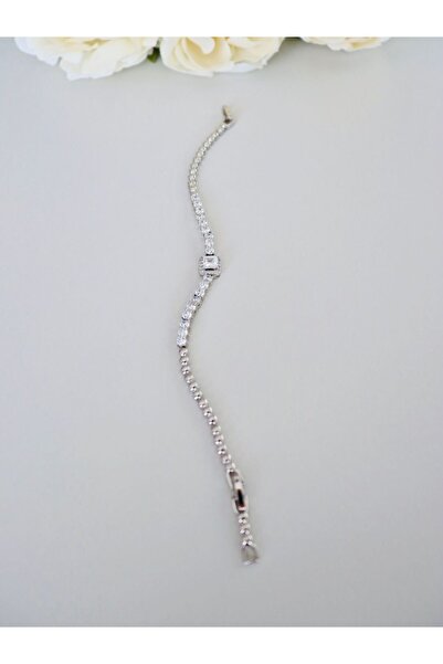 EYD Büyük Taşlı VİP Bileklik Zirkon Taşlı Bileklik