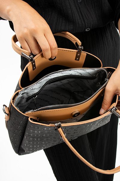 Just Polo New Season Long Strap Multi-Compartment Women's Hand and Shoulder Bag