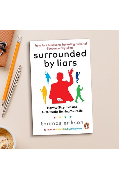 Generic surrounded by liars - English book