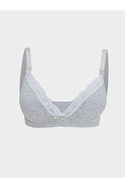 LC Waikiki LCW DREAM No Underwire No Padding Lace Detailed Nursing Bra