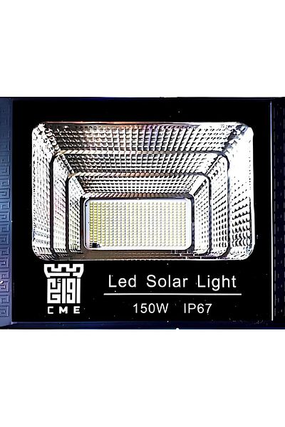 CME 150W Solar Powered Energy Saving Flood Light with Remote Control CME