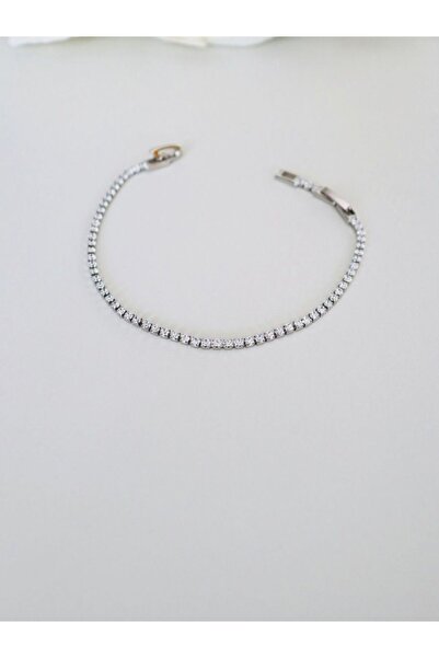 EYD VİP Su Yolu Bileklik Zirkon Taşlı Bileklik