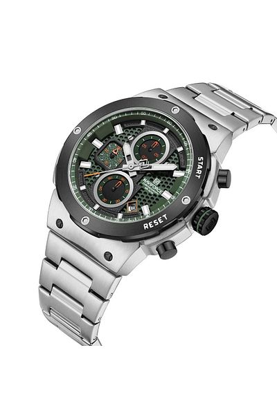 Naviforce Men's Wristwatch Function Steel Band 2207