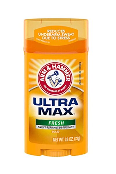 Arm&Hammer Arm & Hammer Ultra Max Roll-On Deodorant, Yellow Plain, 73 g