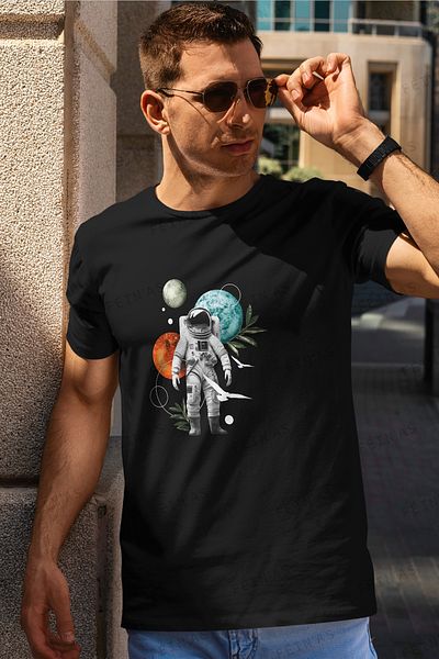 feinas Ανδρικό Tshirt - Αστροναύτης 2