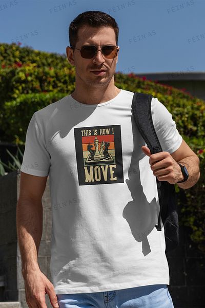feinas Ανδρικό Tshirt - Σκάκι 2