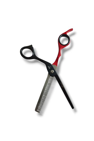 mirenza cosmetic Professional Hairdresser's Scissors - Barber's Intermediate Scissors Stainless Steel and Ergonomic Design