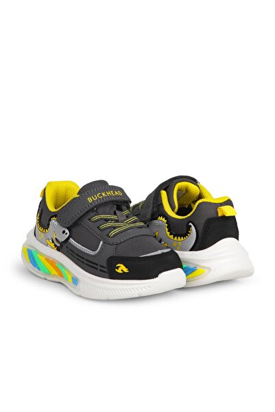 BUCKHEAD Children's Lighted Leather Daily Shoes Buck3043 Rex