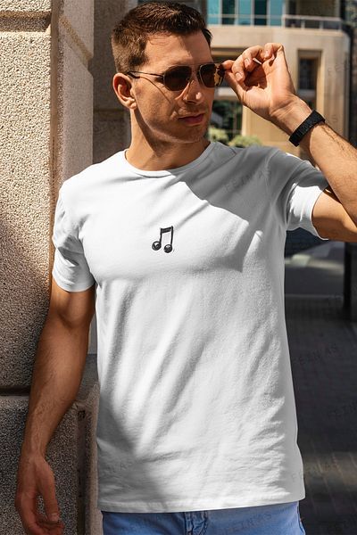 feinas Ανδρικό Tshirt - Μουσική Νότα