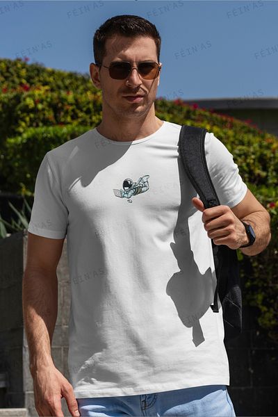feinas Ανδρικό Tshirt - Αστροναύτης