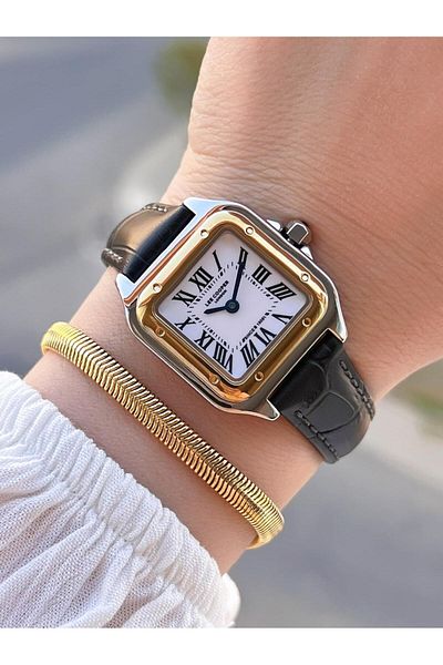 Lee Cooper Women's Wristwatch with Leather Strap 3 Atm Water Resistant 2 Years Warranty Blc08191.231