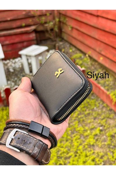 SHIKIRTI Mini Size Two Compartment Zipper Closure Wallet