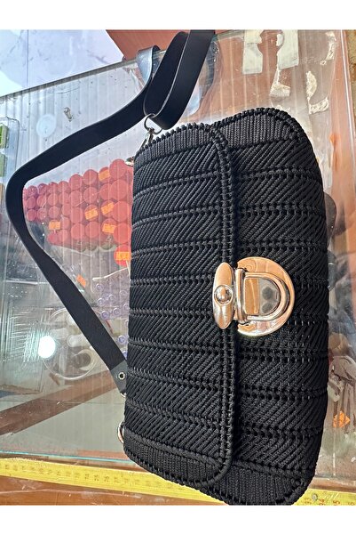 Abasic El yapımı canvas çanta