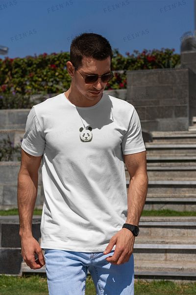 feinas Ανδρικό Tshirt - Panda