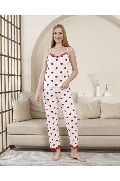 GLİSA IŞILAY Milan İp Askılı Pijama Takımı